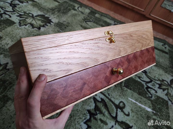 Шкатулка для хранения опасных бритв (40 штук)