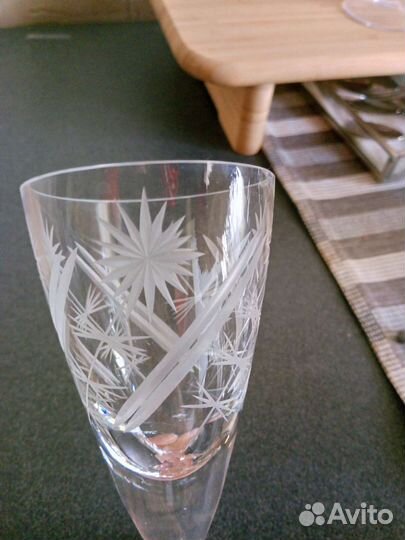 Фужеры хрустальные СССР