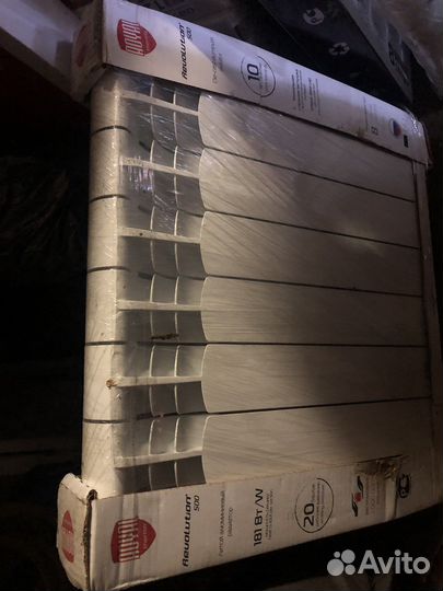 Батарея чугунная, алюминий, биметалл