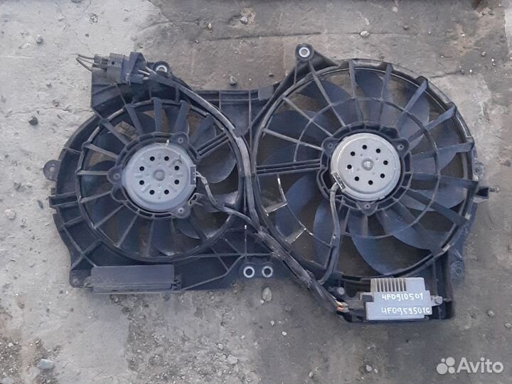 Вентилятор охлаждения Audi A6 C6 4F
