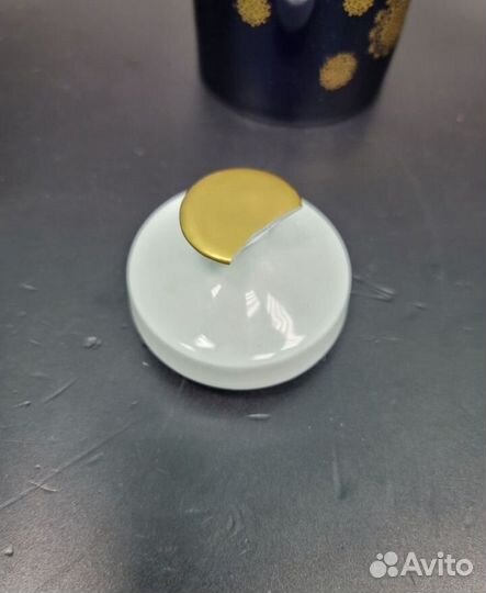 По предметно кофейный сервиз кобальт Lichte Гдр