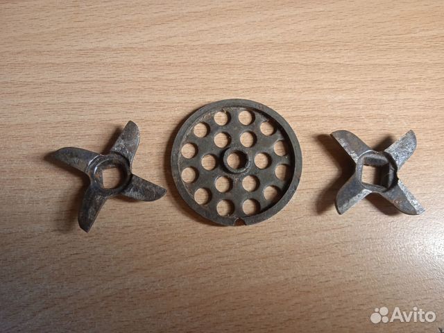 Ножи и решётка для мясорубки СССР