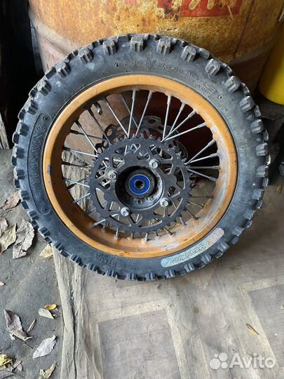 Заднее колесо на питбайк 12