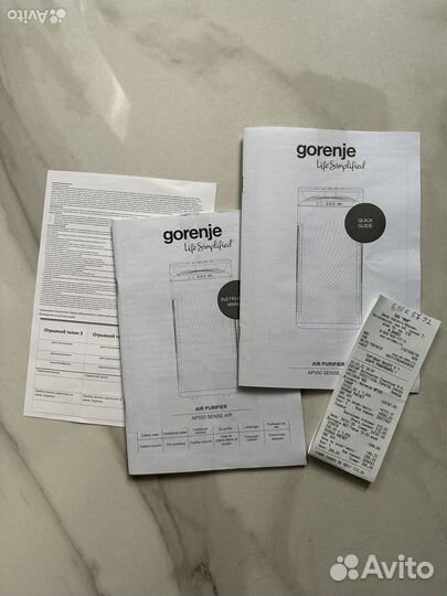 Очиститель воздуха Gorenje AP500