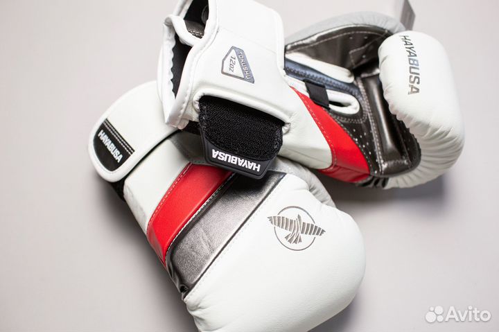 Боксерские перчатки Hayabusa T3 - White/Red