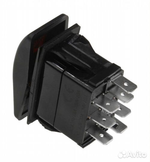 Переключатель трехпозиционный (ON) -OFF-ON 12В/20А