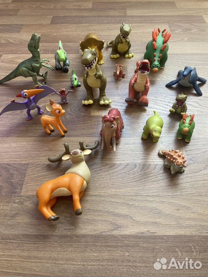 Игрушки фигурки динозавры