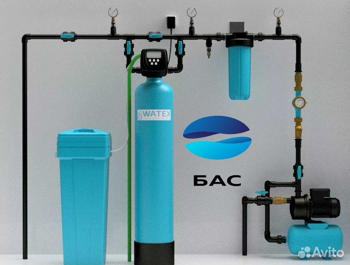 Водоподготовка для коттеджа, дачи частного дома