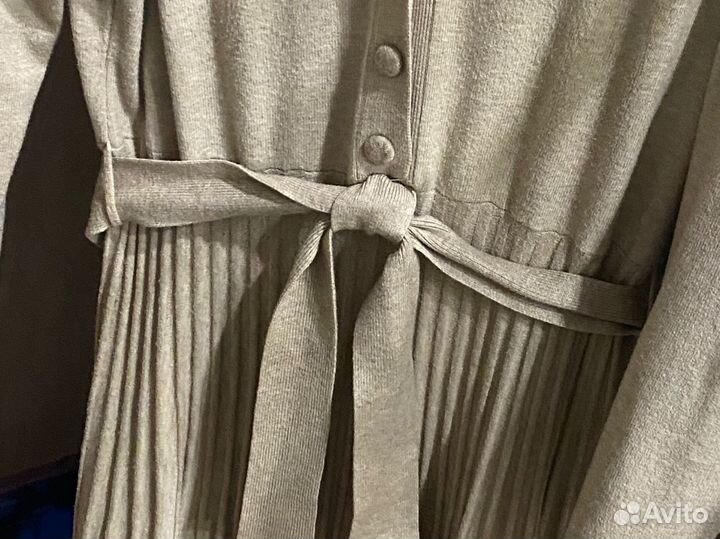 Плиссированное платье