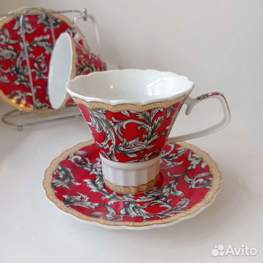 Сервиз чайный. Кофейный. Чашки. Блюдца