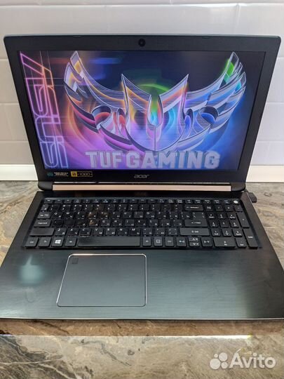 Игровой Acer core i7-7700HQ-8 ядер/Nvidia 1050TI