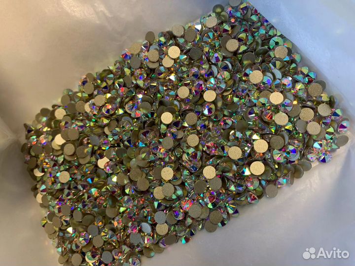 Стразы Crystal AB SS20