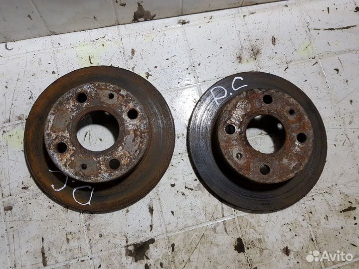 Диск тормозной передний Daihatsu Cuore 2001 1.0