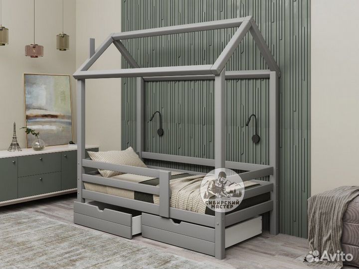 Кровать домик
