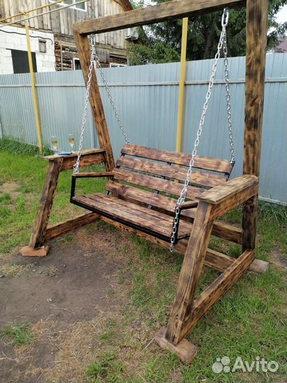 Качели садовые