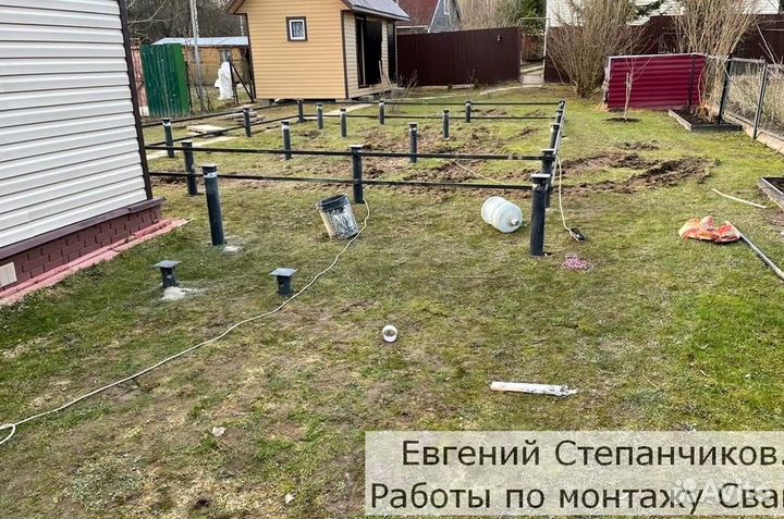 Сваи винтовые для фундамента