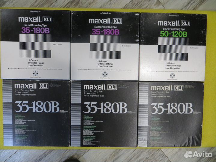Maxell UD XL1 35-180B и Maxell UD XL1 50-120B