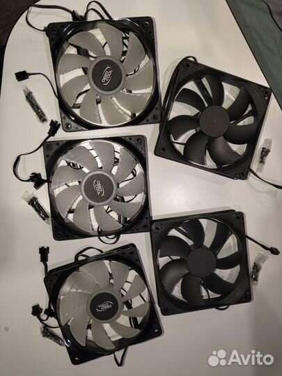 Корпусные вентиляторы 120мм