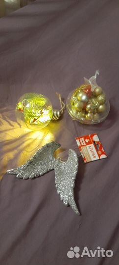Новые елочные новогодние игрушки. Цена за все