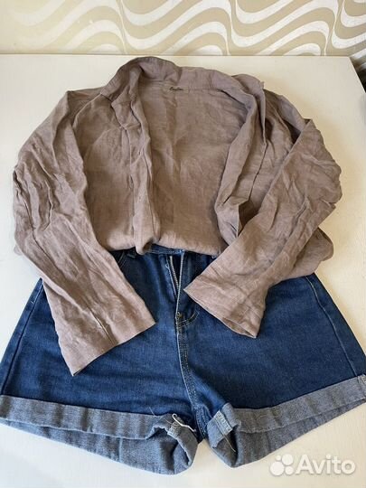 Льняная рубашка