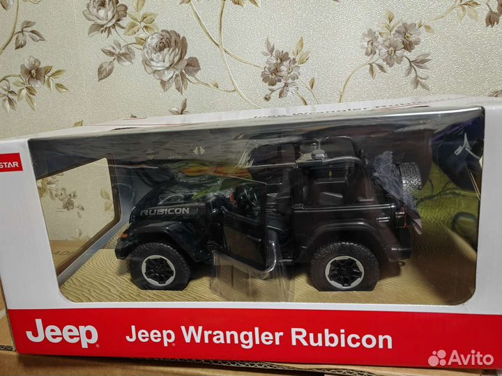 Машина Rastar ру 1:14 Jeep Wrangler На пульте