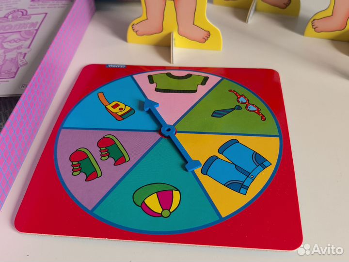 Настольная игра куколки 2-6 лет