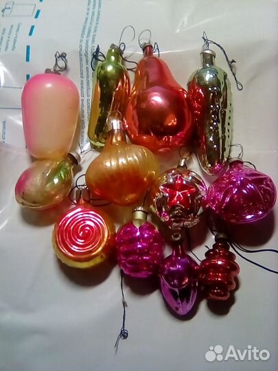 Елочные игрушки СССР