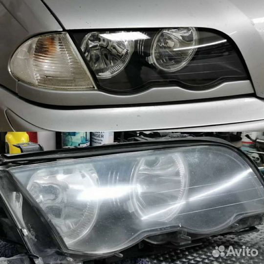 Автосвет,Химическая полировка фар