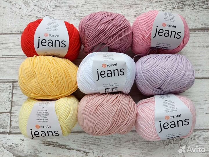 Пряжа YarnArt Jeans Ярнарт Джинс
