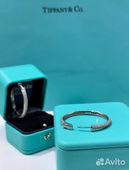 Серьги конго Tiffany & Co