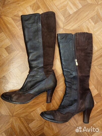 Сапоги женские зимние натуральная кожа
