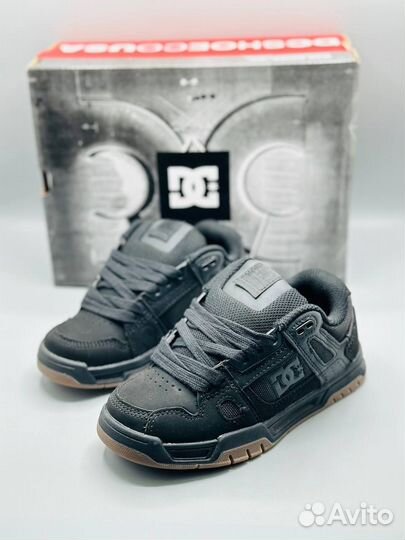 Детские дутые кроссовки DC shoes