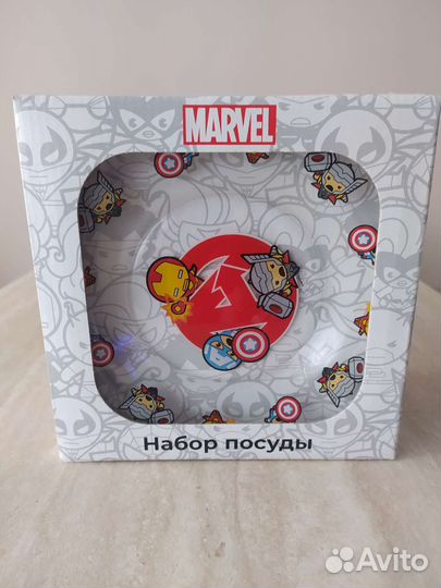 Детская посуда набор из 3-х предметов