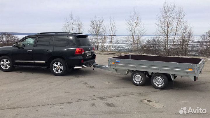 Прицеп 3,5х1,8м 2т с тормозами