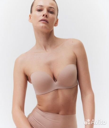 Бюстгальтер без бретелек супер пуш ап hm 75a