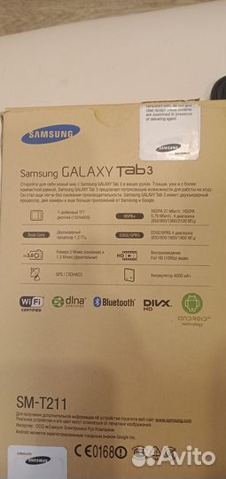 Планшет samsung galaxy tab 3