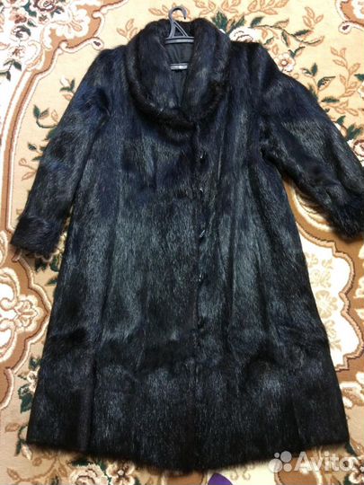 Шуба из нутрии