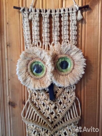 Макраме сова