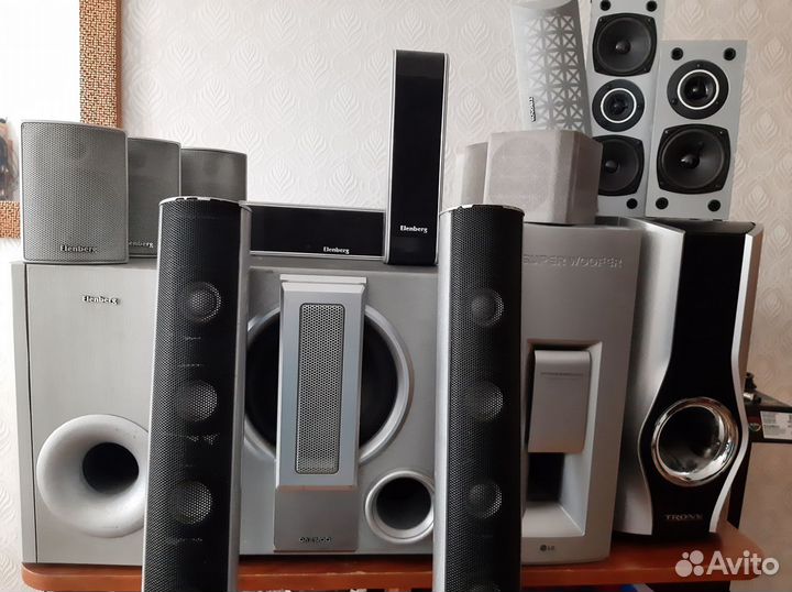 Акустика от домашних кинотеатров