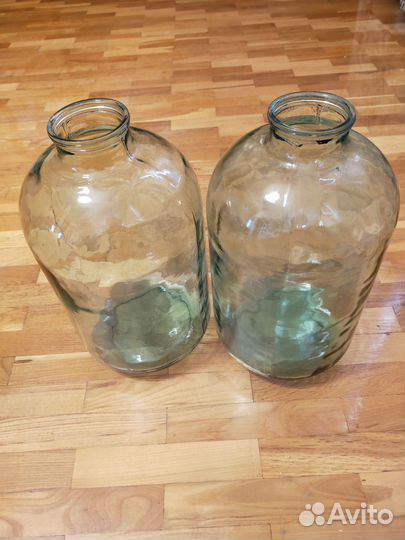 Банка 10 литров стеклянная