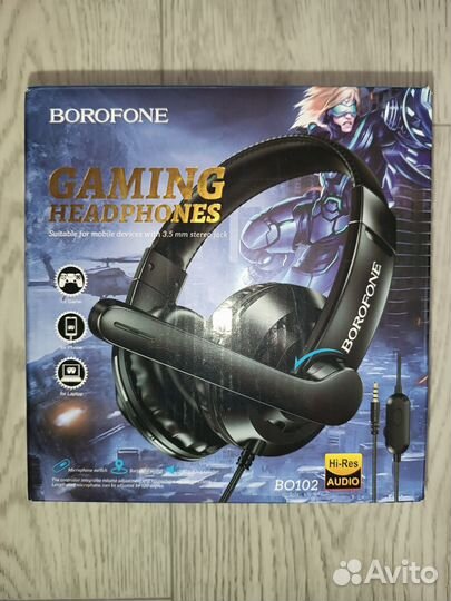 Игровые наушники borofone