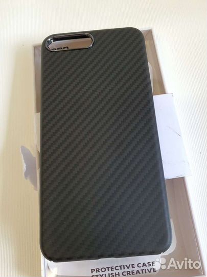 Чехол Carbon fiber для iPhone 7/8 plus