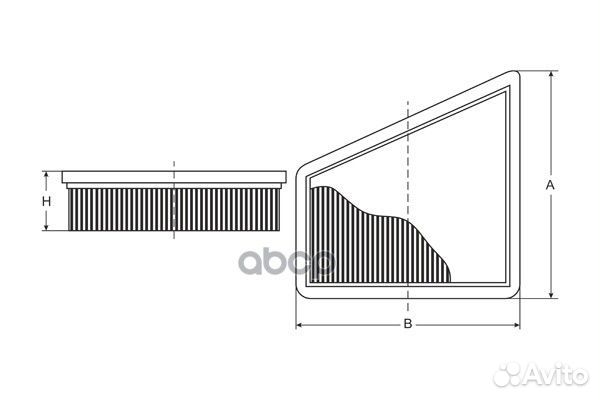 Фильтр воздушный SB-2270 hyundai/KIA solaris/RIO