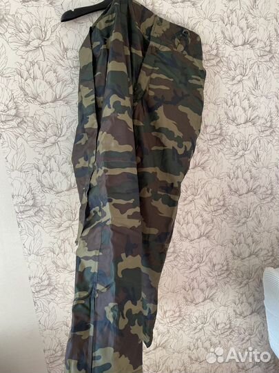 Утепленная военная куртка и брюки, 52 размер