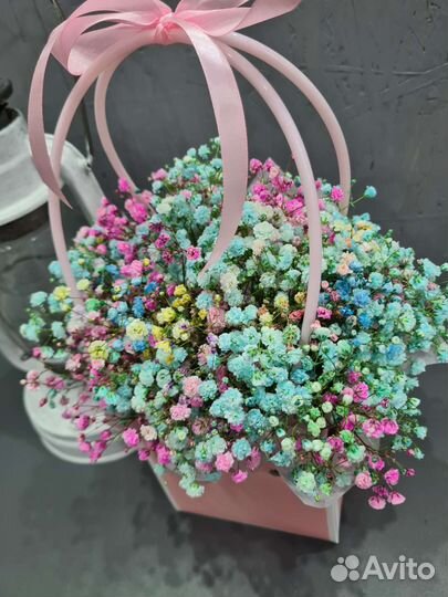 Гипсофила букет цветы