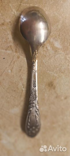 Набор ложек кофейных мельхиоровых СССР зиш