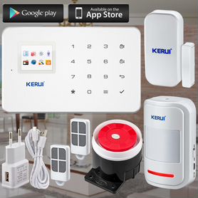 Отличная GSM-сигнализация Kerui W181 Tyua WI-FI