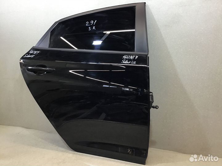 Дверь задняя правая Hyundai Solaris 2017