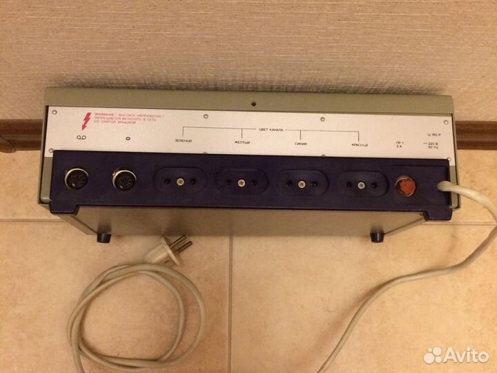 Цветомузыка «Электроника цм-301»ссср