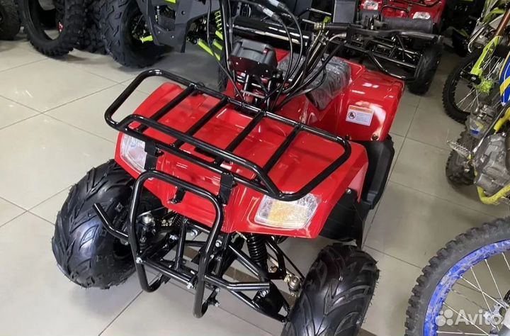 Квадроцикл Motoland Rider 110 красный